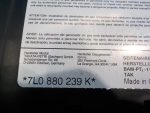 7L0880239K Подушка безопасности боковая левая в сиденье VOLKSWAGEN Touareg 1 (7L) 2002-2010