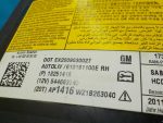 13251416 Подушка безопасности боковая правая в сиденье Chevrolet Cruze 2009-2016