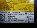 13251384 Подушка безопасности боковая правая в сиденье OPEL Astra J GTC 2010-2017