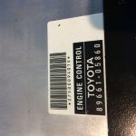 8966105860 Блок управления двигателем TOYOTA Avensis (T250) 2003-2008