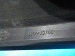 66899JD000 Накладка переднего крыла левого Nissan Qashqai (J10) 2006-2014
