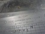 877813E000 Накладка крыла заднего левого KIA Sorento 1 2002-2009