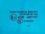 7L0845205D Стекло двери задней левой VOLKSWAGEN Touareg 1 (7L) 2002-2010