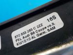 8T0853283C2ZZ Молдинг стекла двери передней левой Audi A5 (8T) 2008-2016