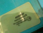 6810305140 Стекло двери задней правой TOYOTA Avensis 3 (T270) 2009-2018