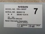 283461CA1A Блок управления системы навигации Infiniti FX-QX70 (S51) 2008-2017