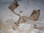 1743031540 Глушитель задняя часть в сборе LEXUS GS 3 2005-2012