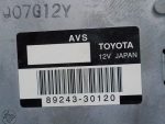 8924330120 Блок управления подвеской LEXUS GS 3 2005-2012