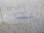 8200735139 Молдинг двери передней правой RENAULT Sandero 2009-2014