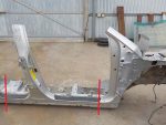 6131148030 Порог правый LEXUS RX 2 (300/330/350/400h) 2003-2009