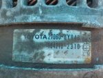 270600Y040 Генератор двигателя TOYOTA Auris (E15) 2006-2012
