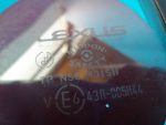 6812353100 Стекло двери заднее правое (форточка) LEXUS IS 2 2005-2013
