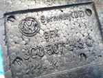 3C0807248C Абсорбер переднего бампера VOLKSWAGEN Passat B6 2005-2009