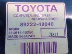 8922248040 Блок управления дверьми LEXUS RX 2 (300/330/350/400h) 2003-2009