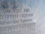 7711102080 Топливный бак TOYOTA Avensis (T250) 2003-2008