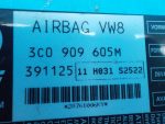 3C0909605M Блок SRS VOLKSWAGEN Passat B6 2005-2009