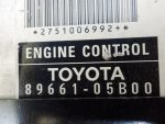 8966105B00 Блок управления двигателем TOYOTA Avensis (T250) 2003-2008