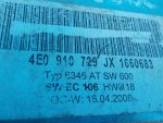 4E0035729 Блок управления MMI Audi A8 (D3,4E) 2004-2010