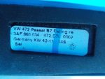 3AF8600331HH Рейлинги крыши комплект VOLKSWAGEN Passat B7 2011-2015
