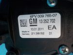 13252702 Педаль газа OPEL Astra J 2010-2017