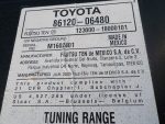 8612006480 Магнитола TOYOTA Camry V40 2006-2011