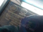 S6203311 Стекло двери задней левой (форточка) LIFAN X60 2012-
