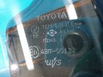 6812442120 Стекло двери задней левой (форточка) TOYOTA Rav 4 III (ACA30) 2006-2013