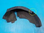 6563702040 Подкрылок задний правый TOYOTA Auris (E15) 2006-2012
