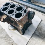 022100033KX Блок двигателя VOLKSWAGEN Touareg 1 (7L) 2002-2010
