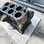 022100033KX Блок двигателя VOLKSWAGEN Touareg 1 (7L) 2002-2010