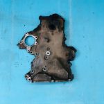 213502B000 Крышка двигателя передняя KIA Ceed (ED) 2007-2012