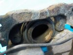 13578741 Тормозной суппорт передний левый Chevrolet Cobalt 2011-2015
