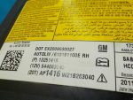 13251416 Подушка безопасности боковая правая в сиденье Chevrolet Cruze 2009-2016