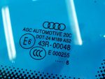 8K5845300G Стекло заднее правое (форточка) Audi A4 (B8) 2007-2015