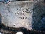 213102A301 Крышка двигателя передняя KIA Ceed (ED) 2007-2012