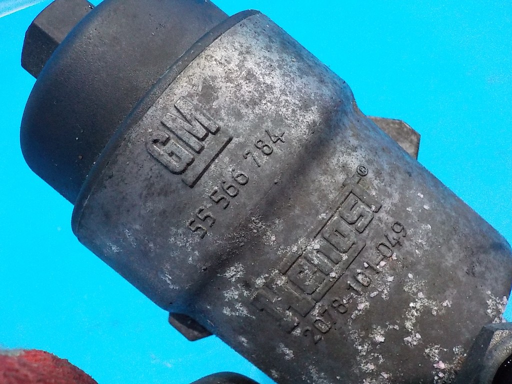 55566784 Корпус масляного фильтра OPEL Astra J GTC 2010-2017 55566784 Корпус масляного фильтра OPEL Astra J GTC 2010-2017