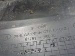877813E000 Накладка крыла заднего левого KIA Sorento 1 2002-2009