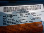 LR003066 Подушка безопасности колен LAND ROVER Freelander 2 2007-2014
