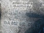 A6420100033 Крышка двигателя передняя MERCEDES-BENZ C-class (W204) 2007-2015