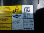 52102753587 Подушка безопасности боковая левая в сиденье Mini Cooper Clubman R55 2007-2014