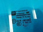 13265808 Стекло двери передней правой OPEL Astra J 2010-2017