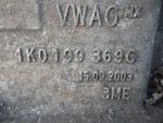 1k0199369g Подрамник двигателя VOLKSWAGEN Jetta 5 2005-2011
