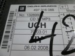 13289936 Магнитола OPEL Astra H 2004-2010