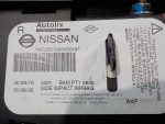 985H1JD00A Подушка безопасности боковая в сиденье (комплект) Nissan Qashqai (J10) 2006-2014