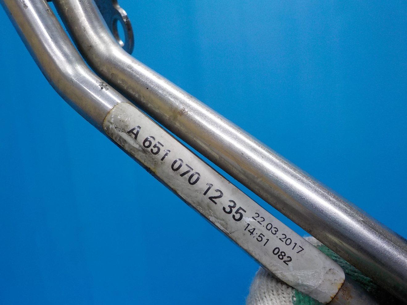 A6510701235 Трубка топливная MERCEDES-BENZ GLC (X253) 2015- A6510701235 Трубка топливная MERCEDES-BENZ GLC (X253) 2015-