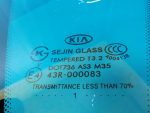 878202K020 Стекло заднее правое (форточка) KIA Soul 1 2009-2014