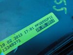 13349373 Стекло заднее левое (форточка) OPEL Astra J GTC 2010-2017