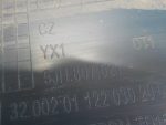 5JH807521 Юбка заднего бампера SKODA Rapid 2013-2020