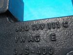 6R0199111C Кронштейн опоры КПП левый SKODA Rapid 2013-2020