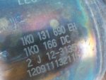 1K0254513CX Приемная труба глушителя (катализатор) SKODA Yeti 2009-2018 1K0254513CX Приемная труба глушителя (катализатор) SKODA Yeti 2009-2018